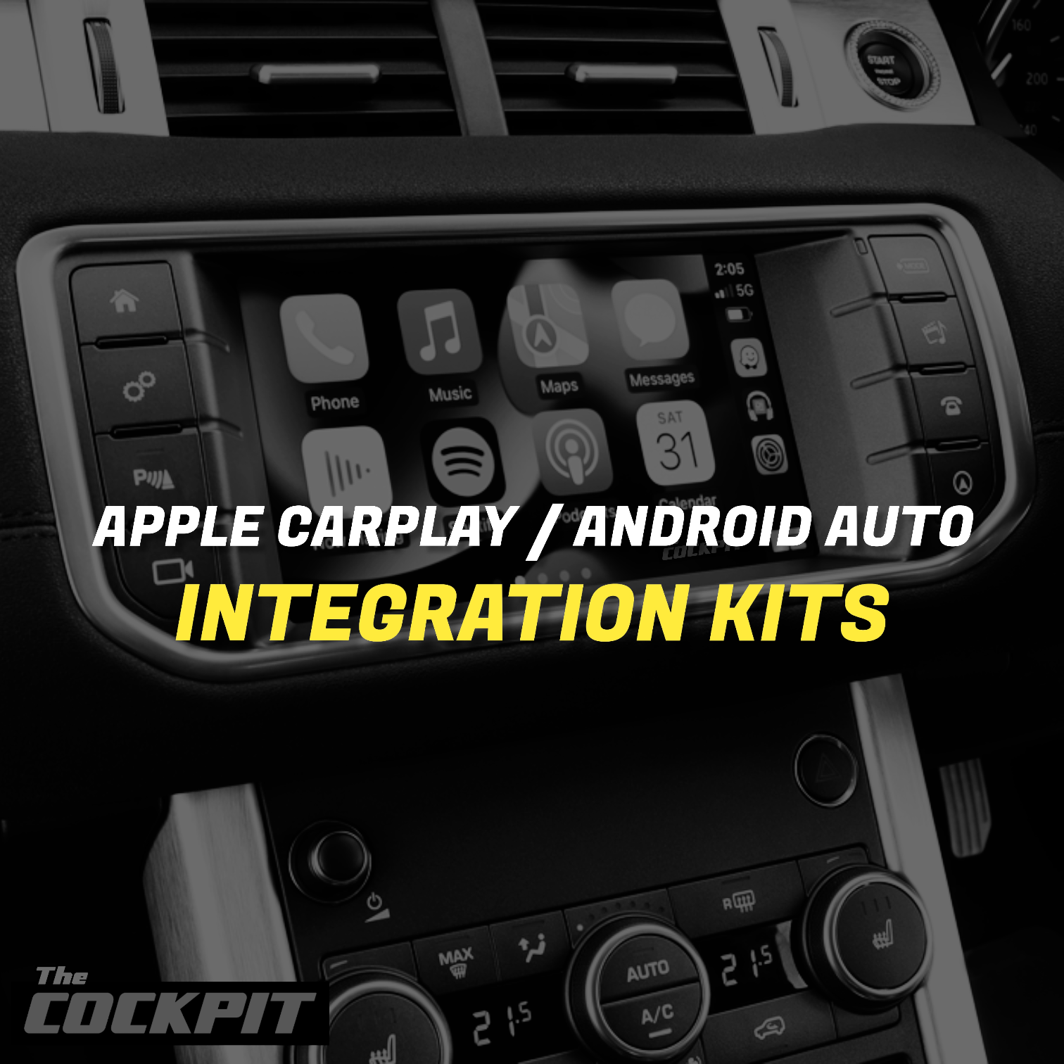 LAND ROVER APPLE CARPLAY & ANDROID AUTO INTEGRATION The Cockpit UK