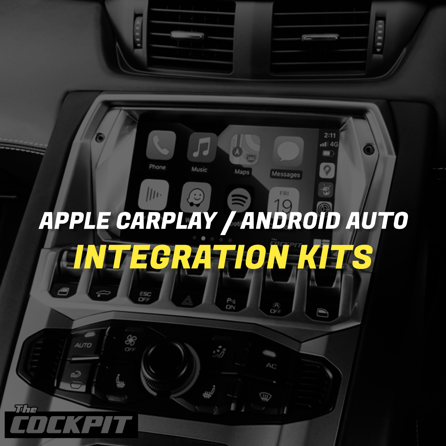 APPLE CARPLAY & ANDROID AUTO INTEGRATION The Cockpit UK
