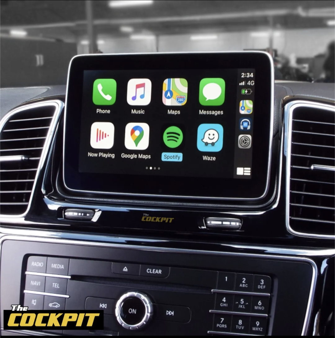MERCEDES GL CLASS X166 APPLE CARPLAY AND ANDROID AUTO INTERFACE