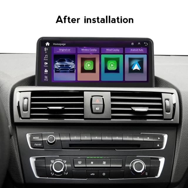 BMW 4 SERIES F32 APPLE CARPLAY SCREEN UPGRADE (NBT) 10 INCH