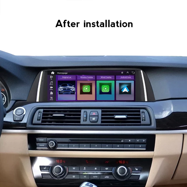 BMW 5 SERIES F10 F11 APPLE CARPLAY SCREEN UPGRADE (CIC/NBT) 10 INCH