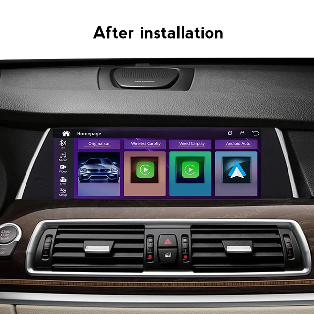 BMW 5 SERIES GT F07 APPLE CARPLAY SCREEN UPGRADE (CIC/NBT) 10 INCH