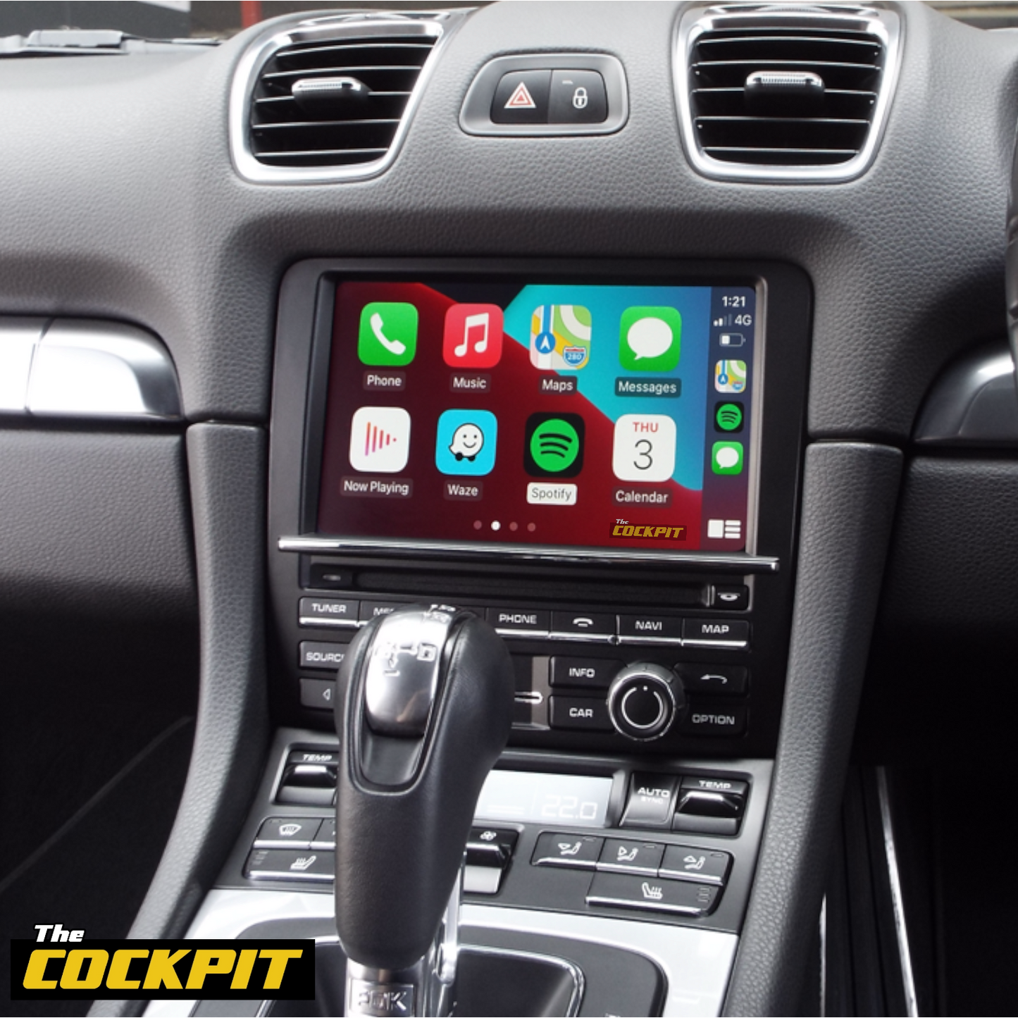 PORSCHE CAYMAN 718 / GT4 APPLE CARPLAY AND ANDROID AUTO INTERFACE