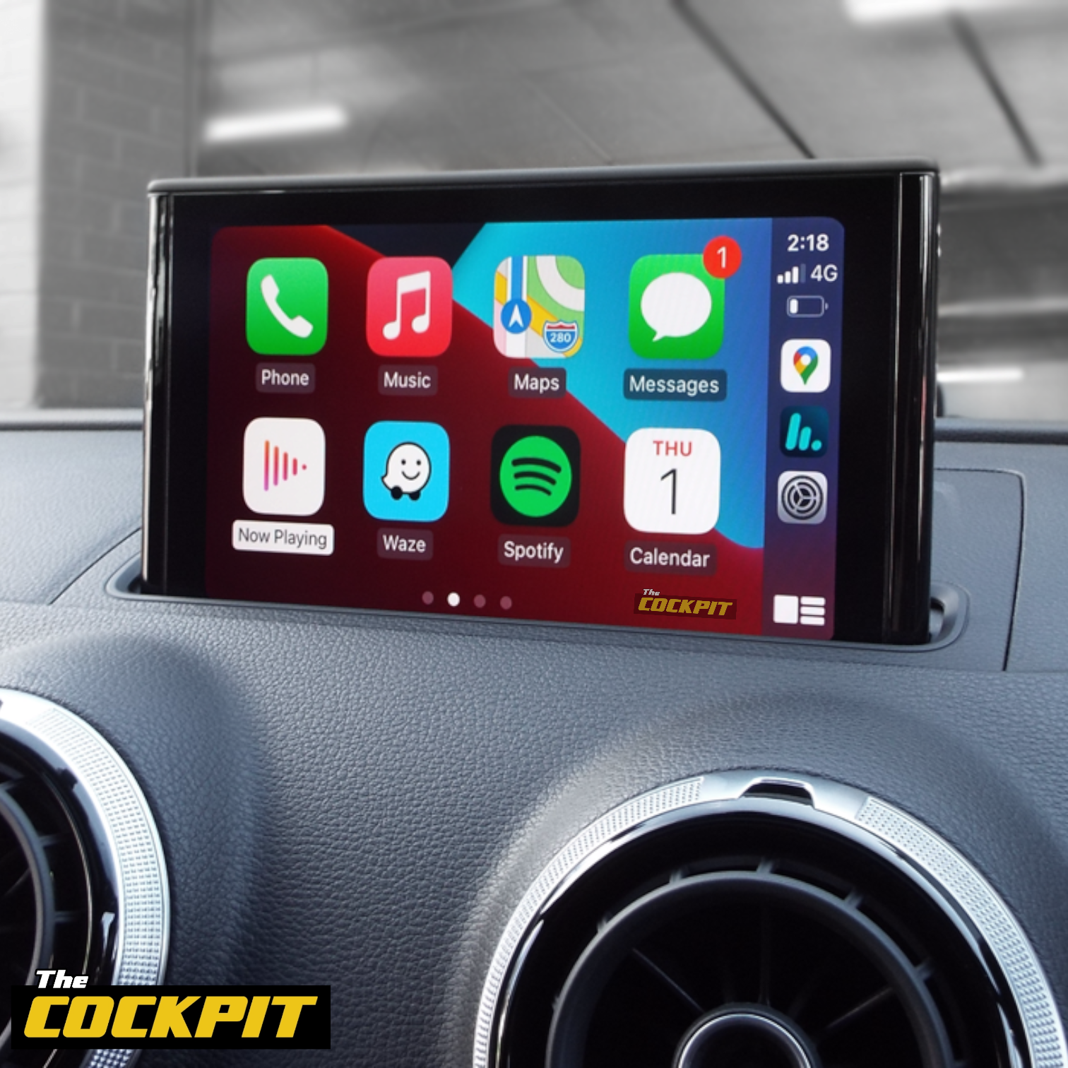 AUDI A3 S3 Rs3 APPLE CARPLAY AND ANDROID AUTO INTERFACE