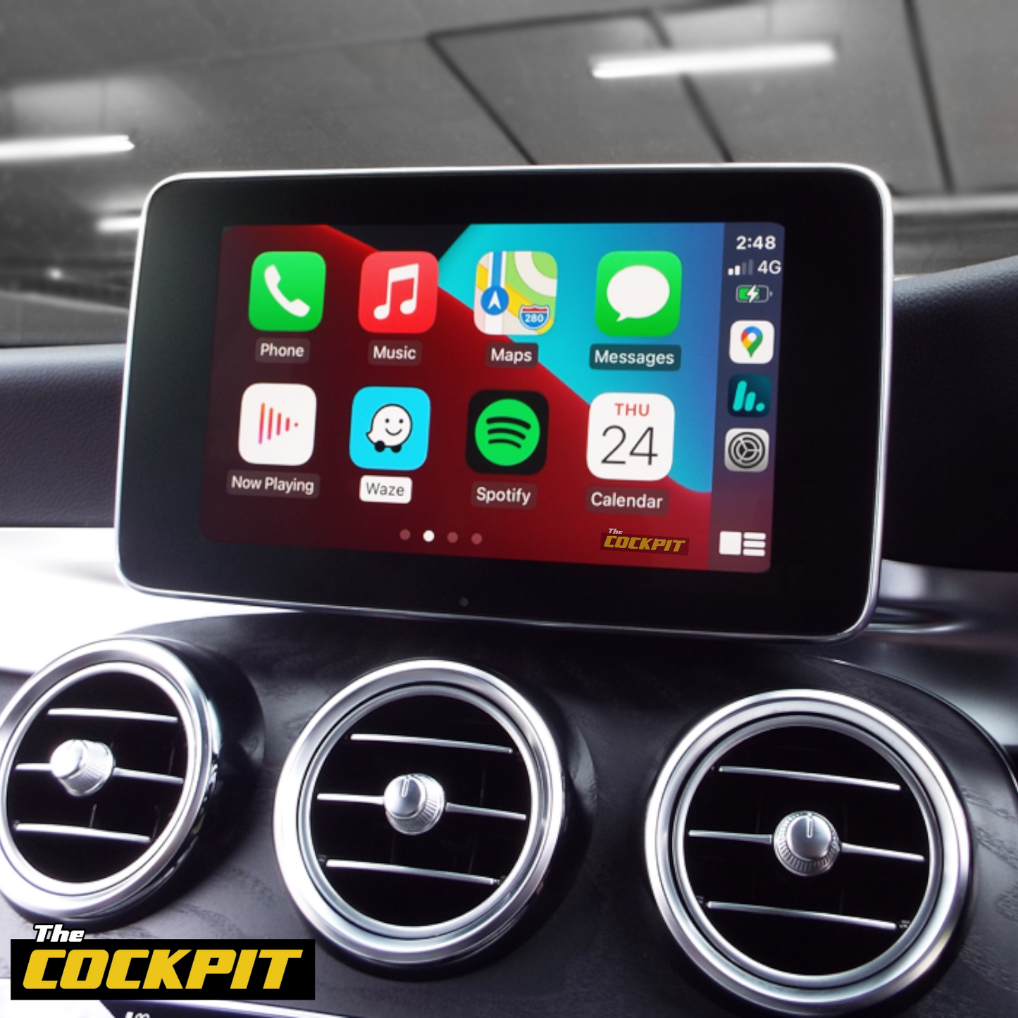 MERCEDES C CLASS W205 APPLE CARPLAY AND ANDROID AUTO INTERFACE