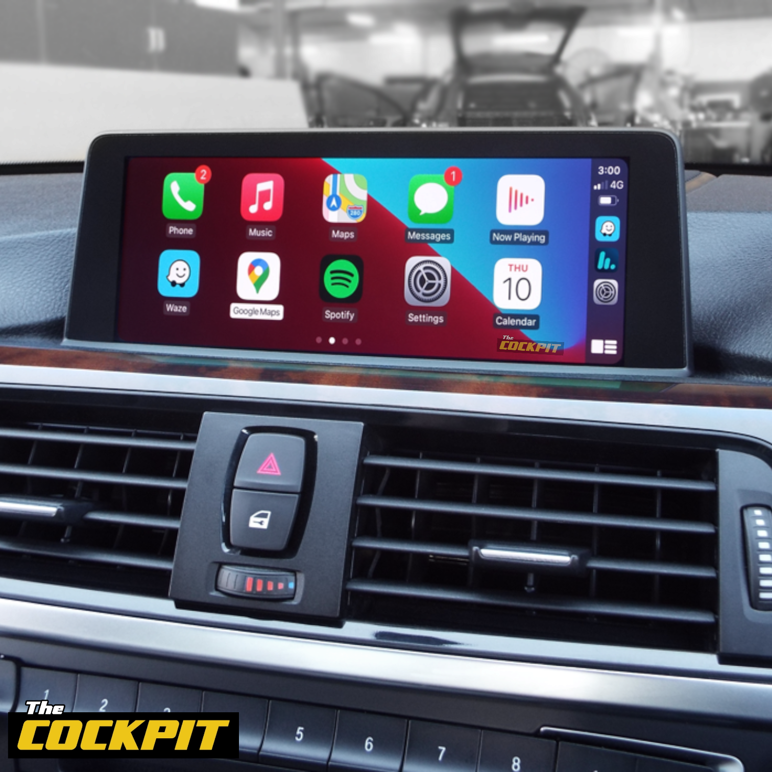 BMW 3 SERIES F30 F31 F34 AND F80 APPLE CARPLAY AND ANDROID AUTO INTERFACE