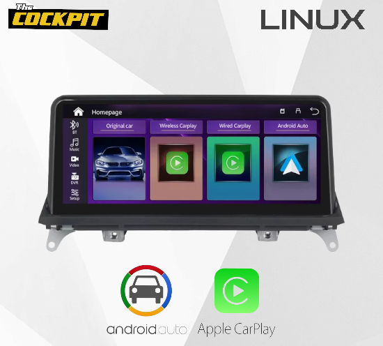 BMW X5 E70 APPLE CARPLAY SCREEN UPGRADE (CCC/CIC) 10 INCH