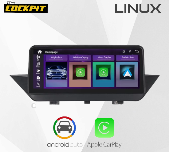 BMW X1 E84 APPLE CARPLAY SCREEN UPGRADE (NO IDRIVE / CIC) 10 INCH