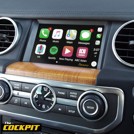 LAND ROVER DISCOVERY 4 APPLE CARPLAY AND ANDROID AUTO INTERFACE