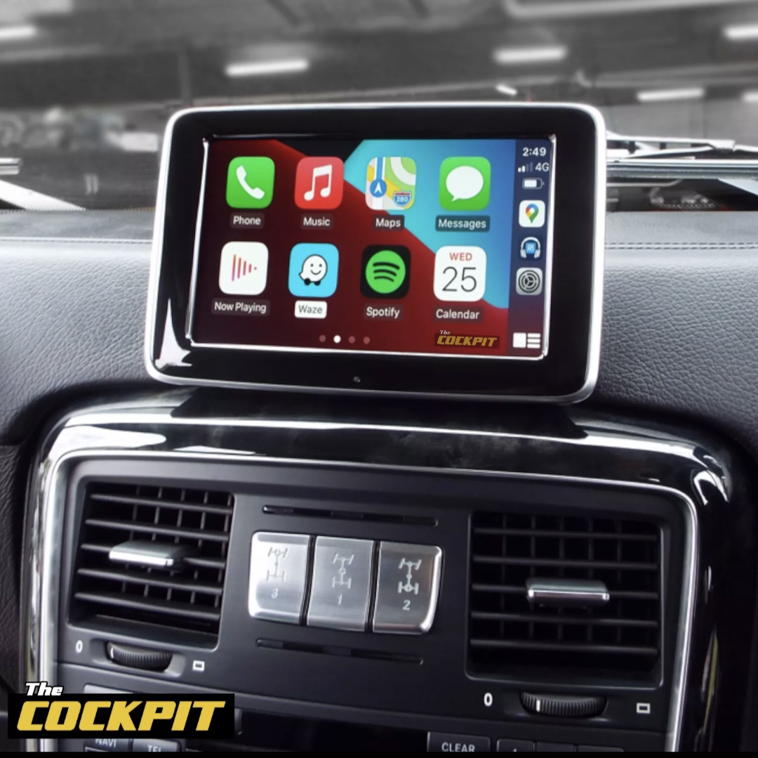 MERCEDES G-CLASS W463 APPLE CARPLAY AND ANDROID AUTO INTERFACE