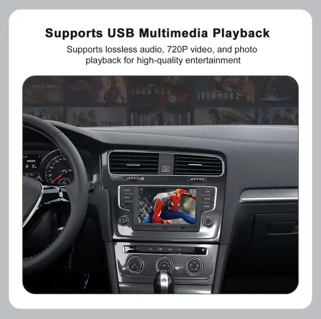 VOLKSWAGEN PASSAT B8 APPLE CARPLAY & ANDROID AUTO INTERFACE (2013 - 2019)