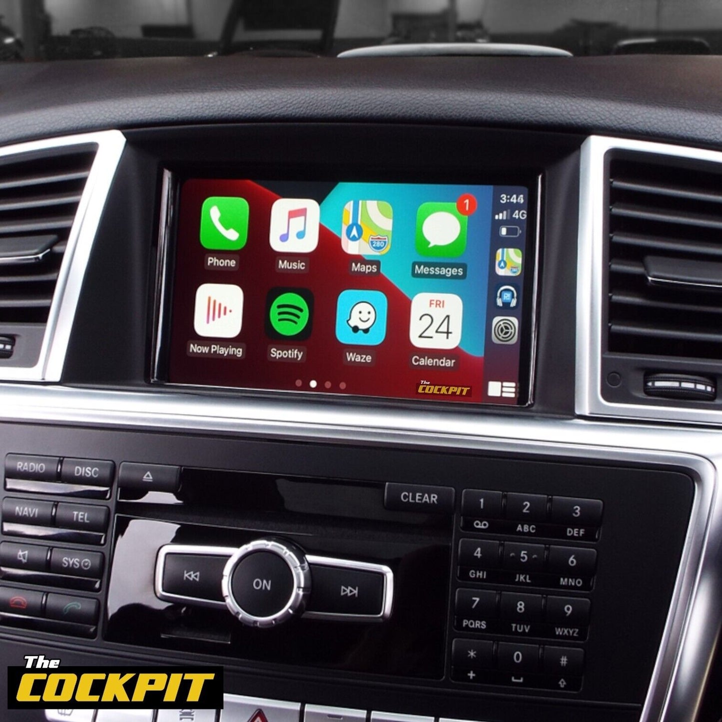 MERCEDES ML CLASS W166 APPLE CARPLAY AND ANDROID AUTO INTERFACE