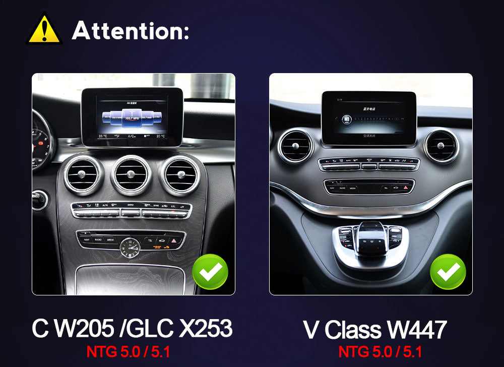 MERCEDES BENZ GLC X253 ANDROID 12 SCREEN UPGRADE