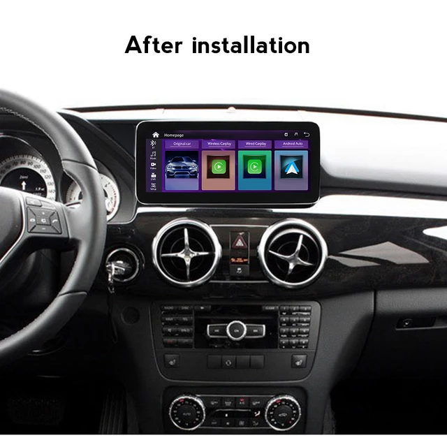 Mercedes-Benz GLK OEM Integrated CarPlay System