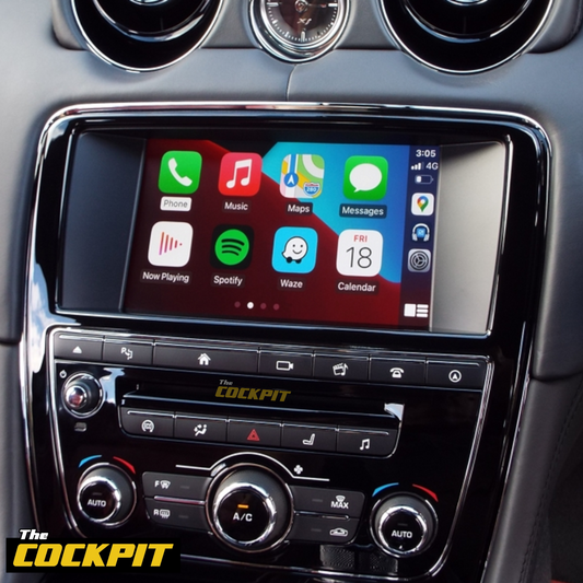 JAGUAR XJ X351 APPLE CARPLAY AND ANDROID AUTO INTERFACE