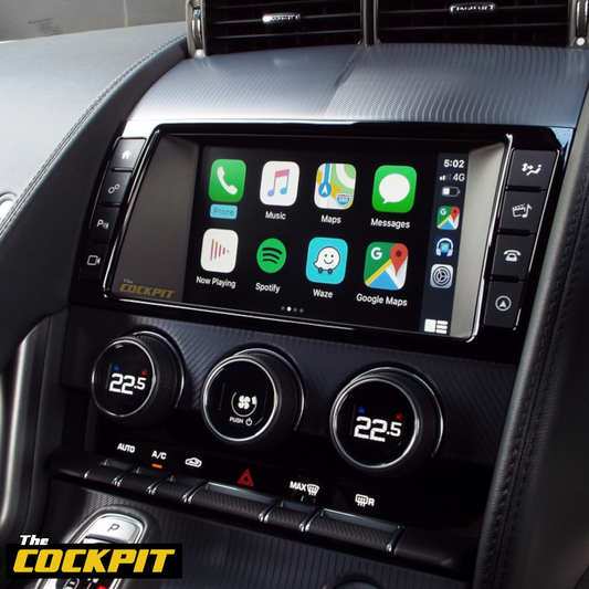 JAGUAR F-TYPE X152 APPLE CARPLAY AND ANDROID AUTO INTERFACE