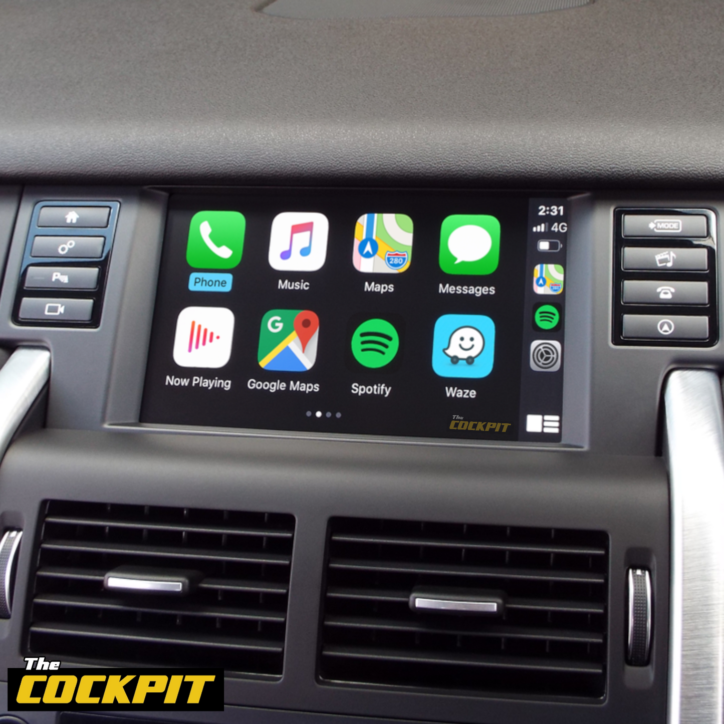 LAND ROVER DISCOVERY SPORT / 5 APPLE CARPLAY AND ANDROID AUTO INTERFACE