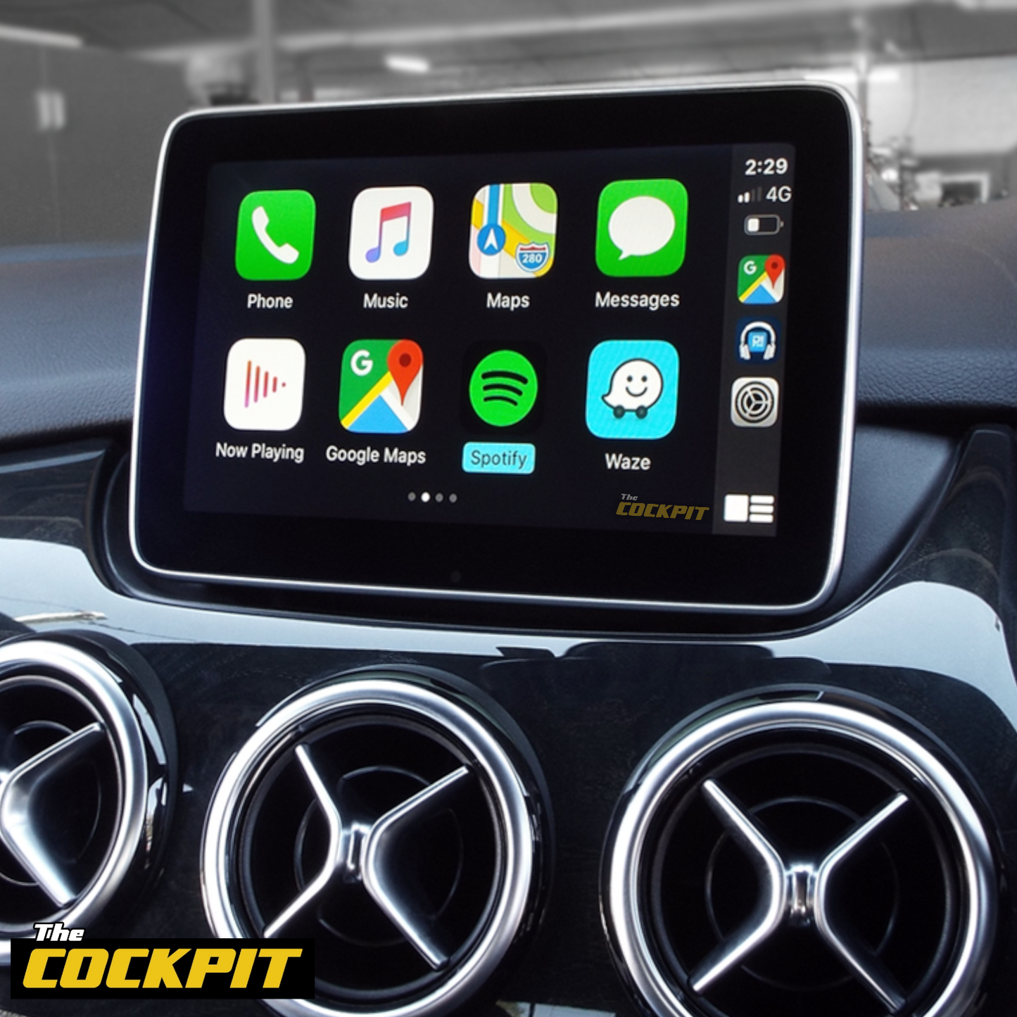 MERCEDES B CLASS W242 / W246 APPLE CARPLAY AND ANDROID AUTO INTERFACE