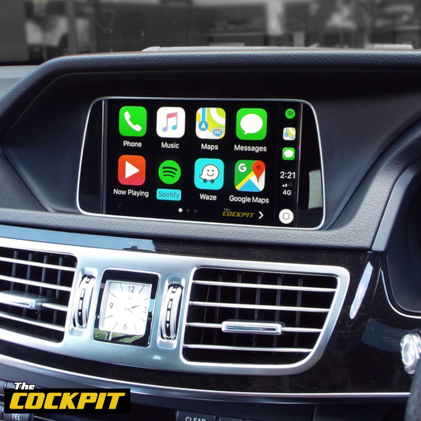 MERCEDES E CLASS W212 APPLE CARPLAY AND ANDROID AUTO INTERFACE