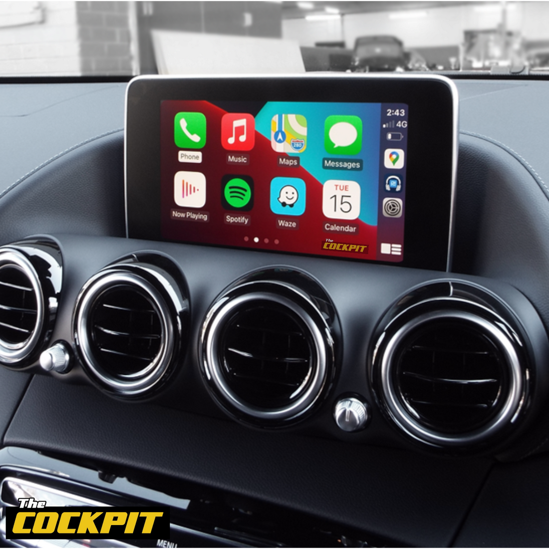 MERCEDES AMG GT C190/R190 APPLE CARPLAY AND ANDROID AUTO INTERFACE ...