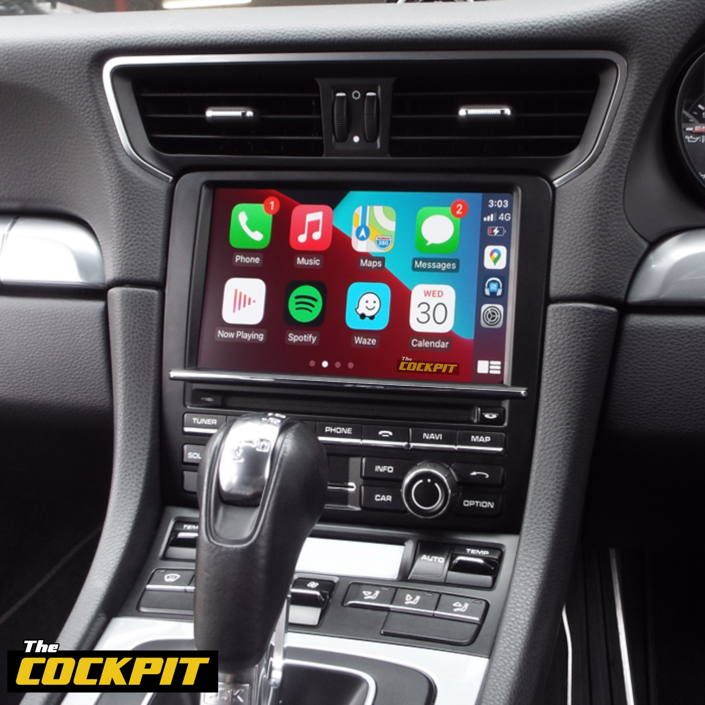 PORSCHE 911 APPLE CARPLAY AND ANDROID AUTO INTERFACE