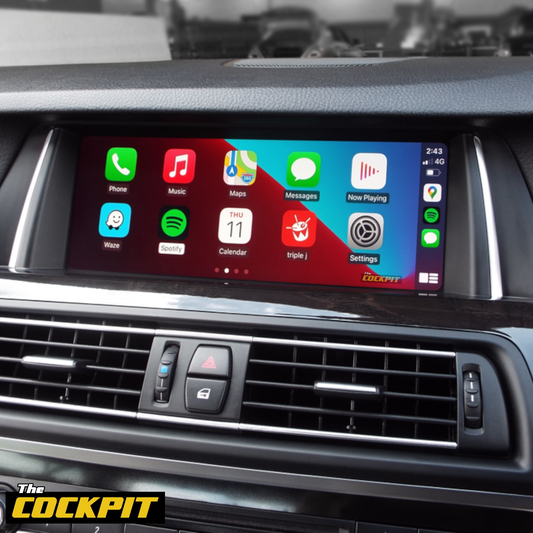 BMW 5 SERIES F07, F10, F11 AND F18 APPLE CARPLAY AND ANDROID AUTO INTERFACE