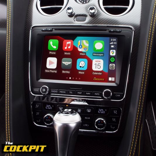 BENTLEY CONTINENTAL GT APPLE CARPLAY & ANDROID AUTO INTERFACE