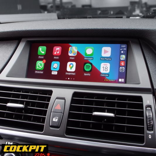 BMW X5 E70 APPLE CARPLAY AND ANDROID AUTO INTERFACE