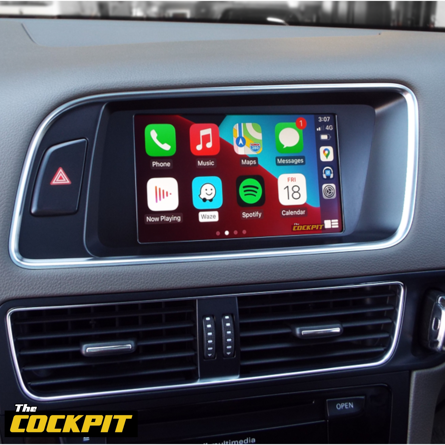 AUDI Q5 SQ5 APPLE CARPLAY AND ANDROID AUTO INTERFACE