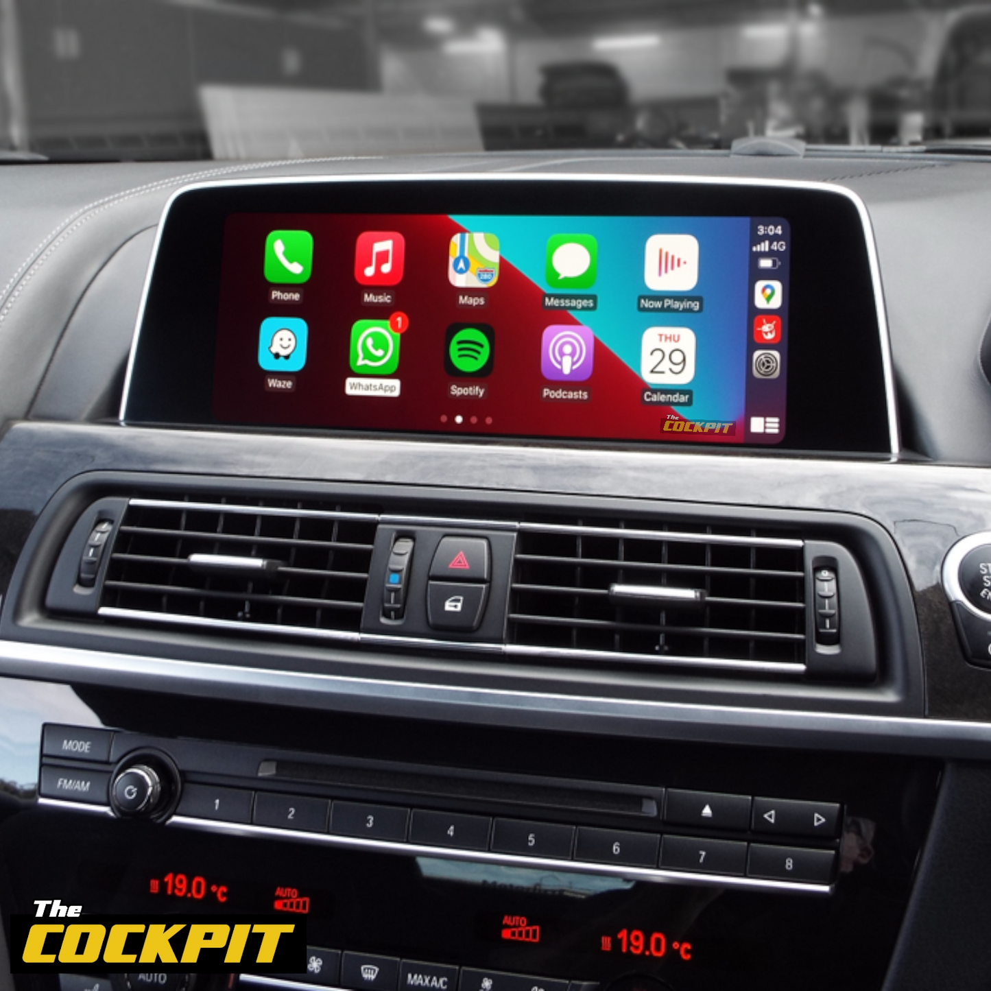 BMW 6 SERIES F06, F12, AND F13 APPLE CARPLAY AND ANDROID AUTO INTERFACE