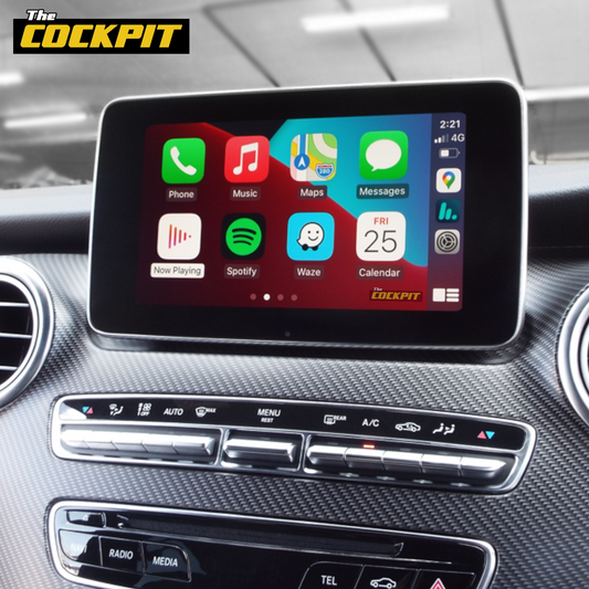 MERCEDES V CLASS W447 APPLE CARPLAY AND ANDROID AUTO INTERFACE