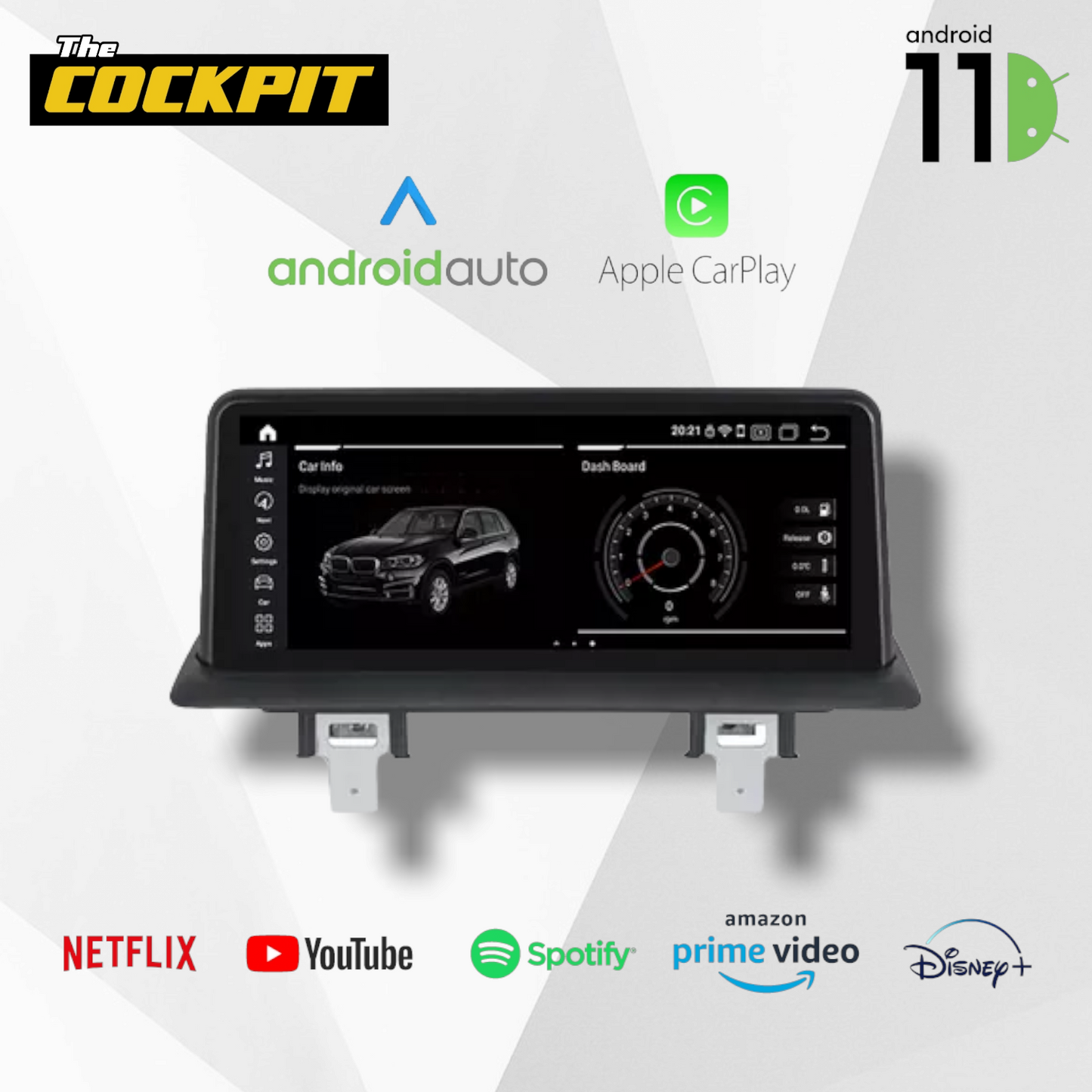 BMW 1 SERIES E87 E88 E81 E82 ANDROID 13 SCREEN UPGRADE (NO IDRIVE)