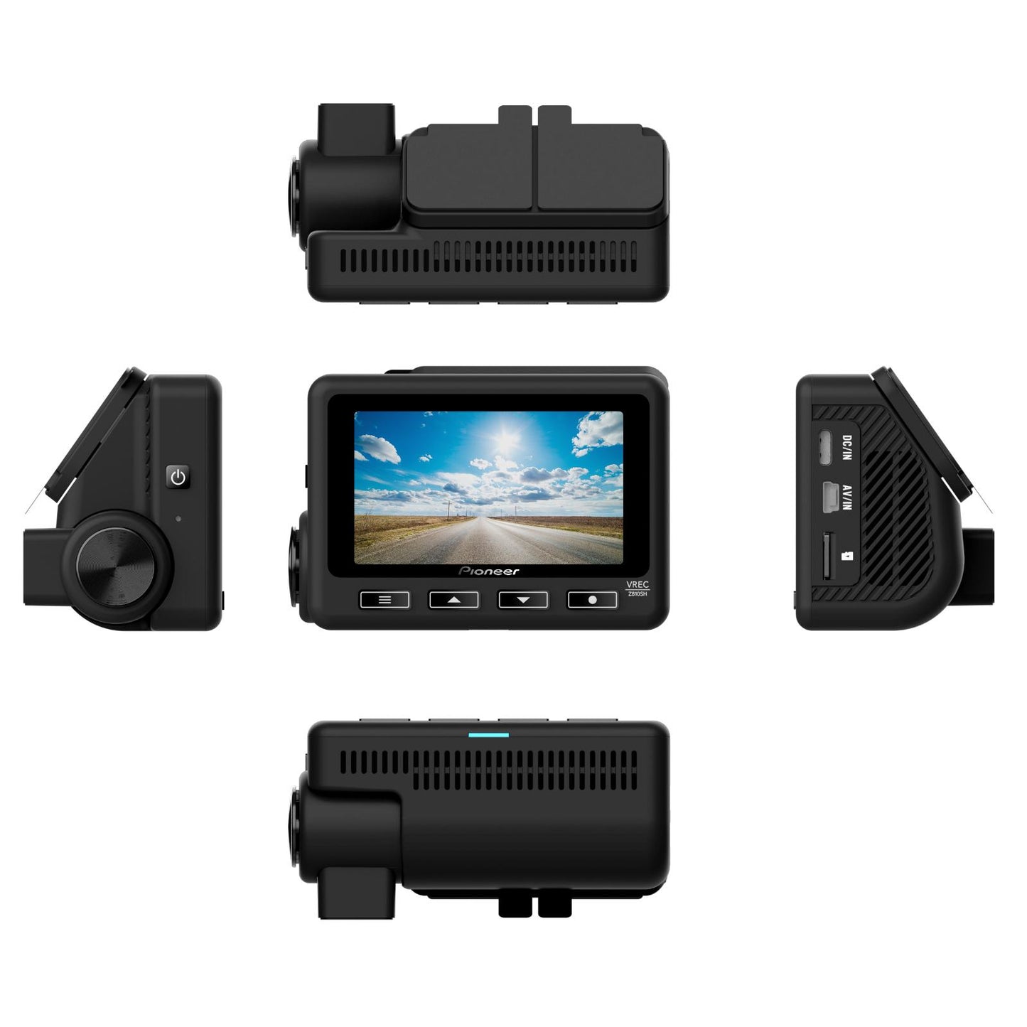 PIONEER VREC-Z810SH DASH CAM FRONT CAMERA 4K STARVIS WIFI GPS 3 INCH LCD SCREEN